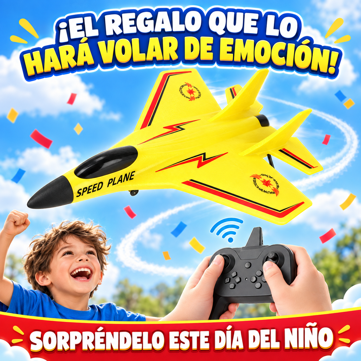 La emoción de verlo volar por primera vez