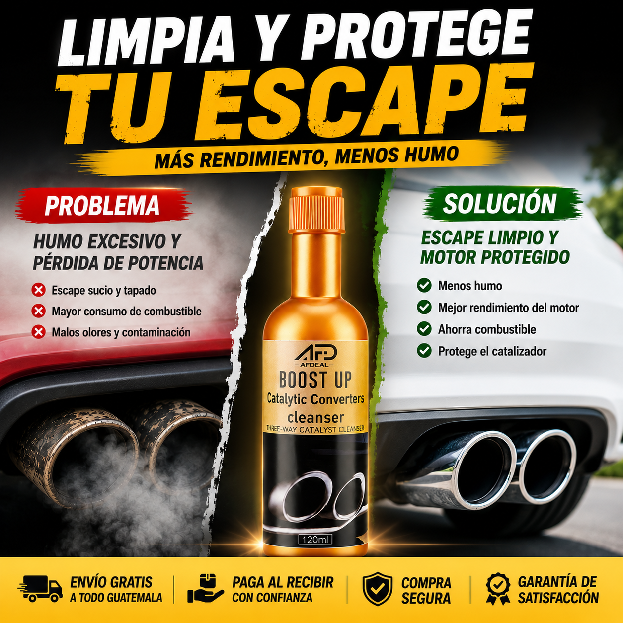 ¡Dejá de echar humo, vos! Dale nueva vida a tu motor.