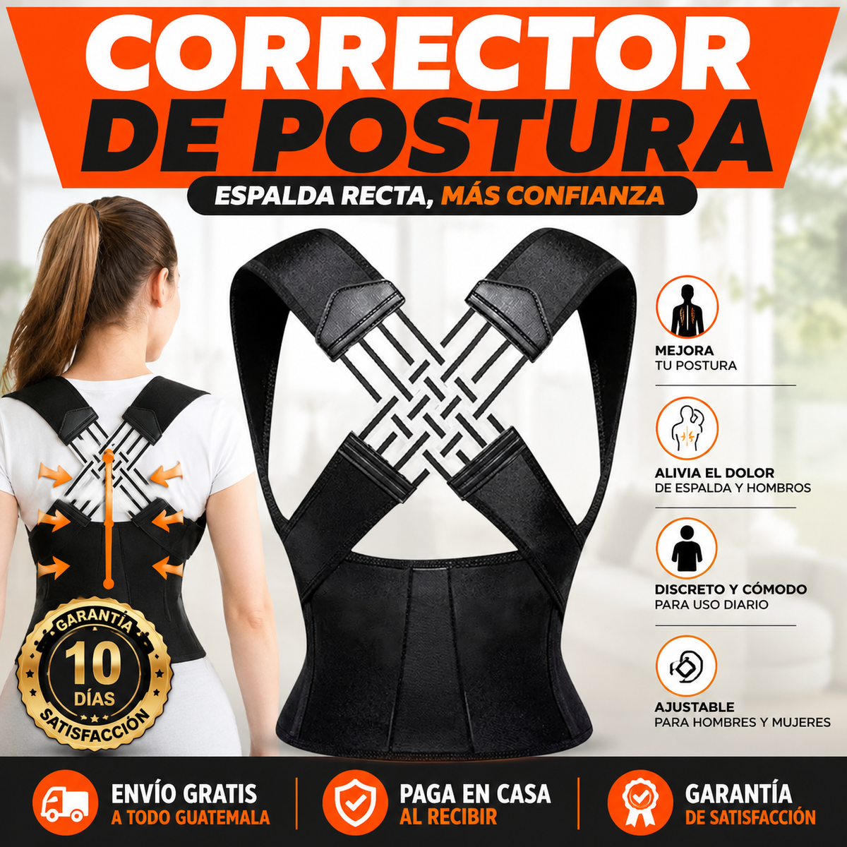 ¿Todo encorvado? ¡Ponete pilas con tu postura!™