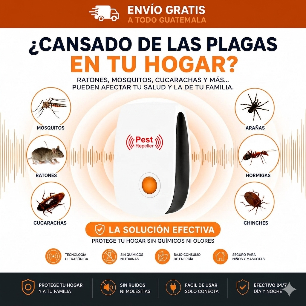 ¿Cansado de ver insectos y roedores en tu hogar?