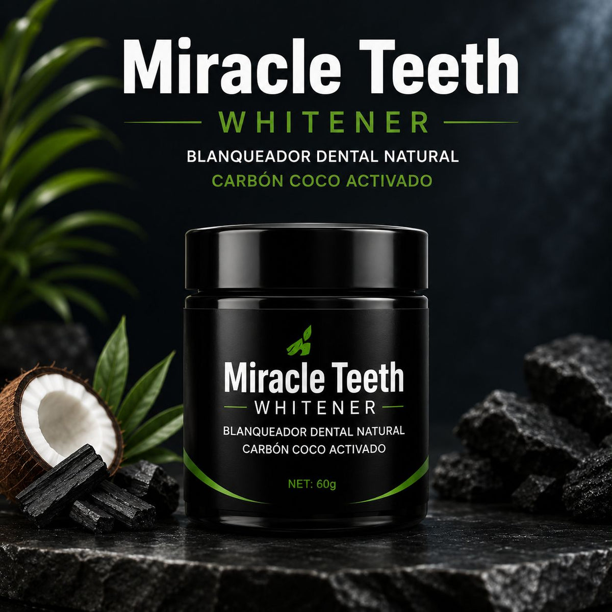 Miracle Teeth Whitener Blanqueador