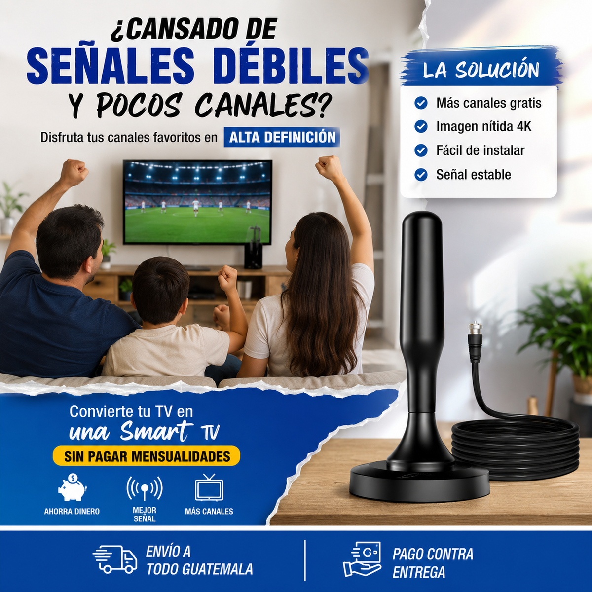 ¡Adiós A La Señal Chafa!