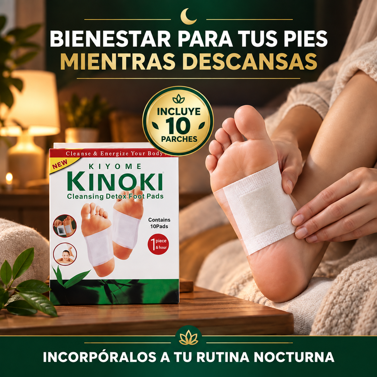 ¿Pies cansados? Descansá chilero mientras dormís